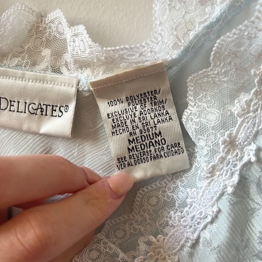 Vintage Baby Blue Long Nightie